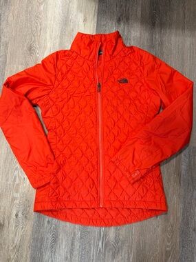 The North Face Thermoball Jacket Small
Orange Red